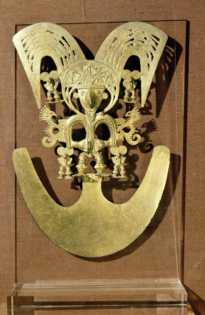 Pectoral, Quimbaya (kulta) tekijältä Pre Columbian