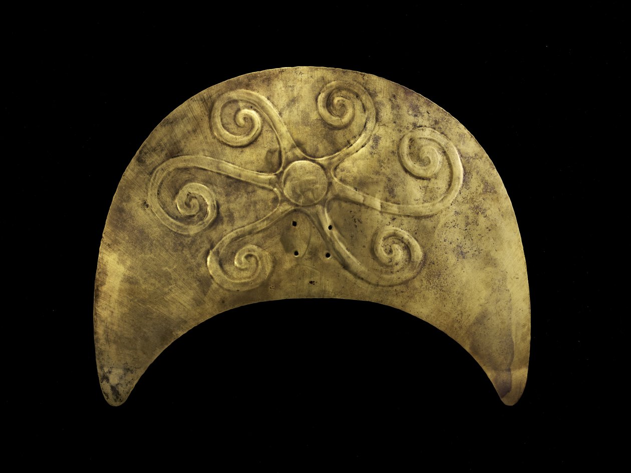 Päähine Koriste auringolla, Moche tekijältä Pre Columbian Pre Columbian