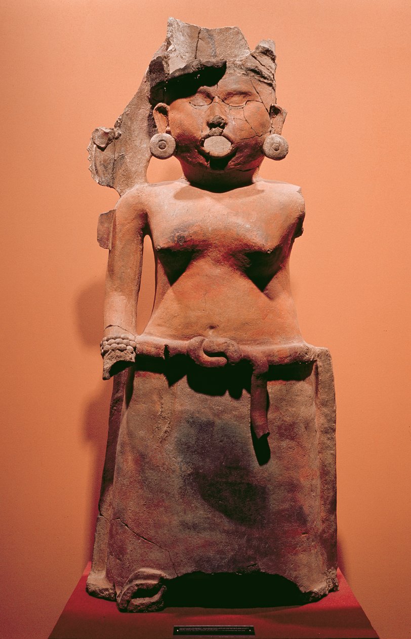 Hedelmällisyyden jumalatar, Huastecan (keramiikka) tekijältä Pre Columbian