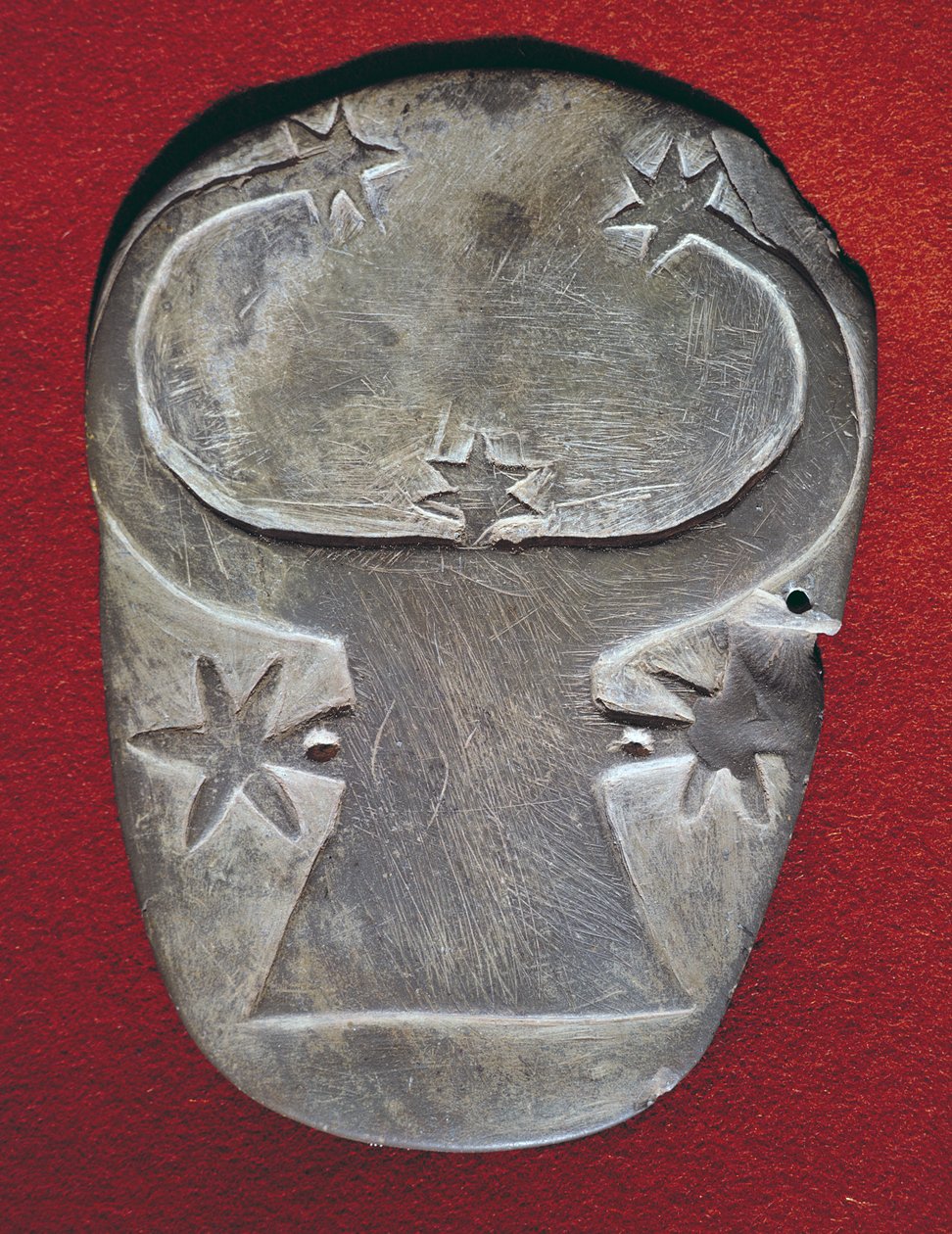 Härän pään paletti (liuske) tekijältä Predynastic Period Egyptian