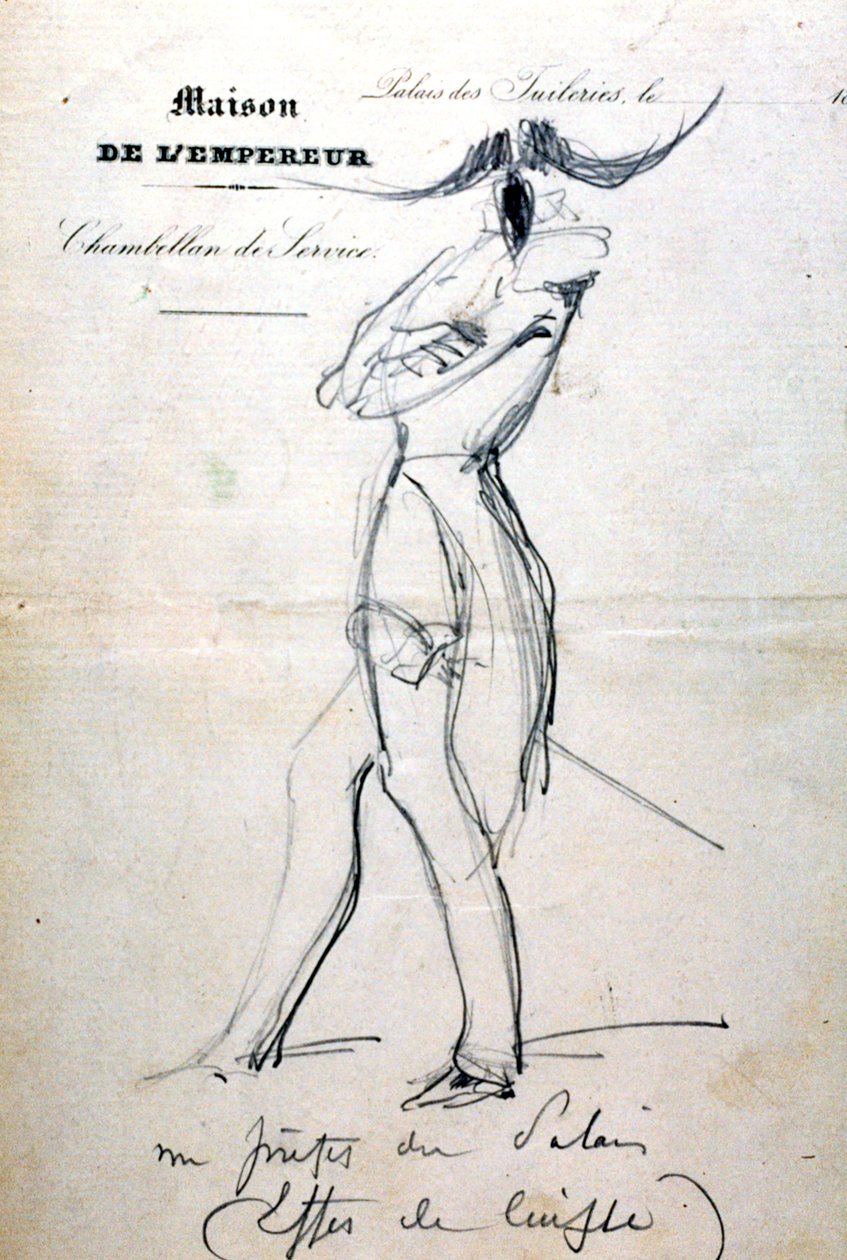 Study, Keisarin talo, n. 1823-1870 tekijältä Prosper Merimee