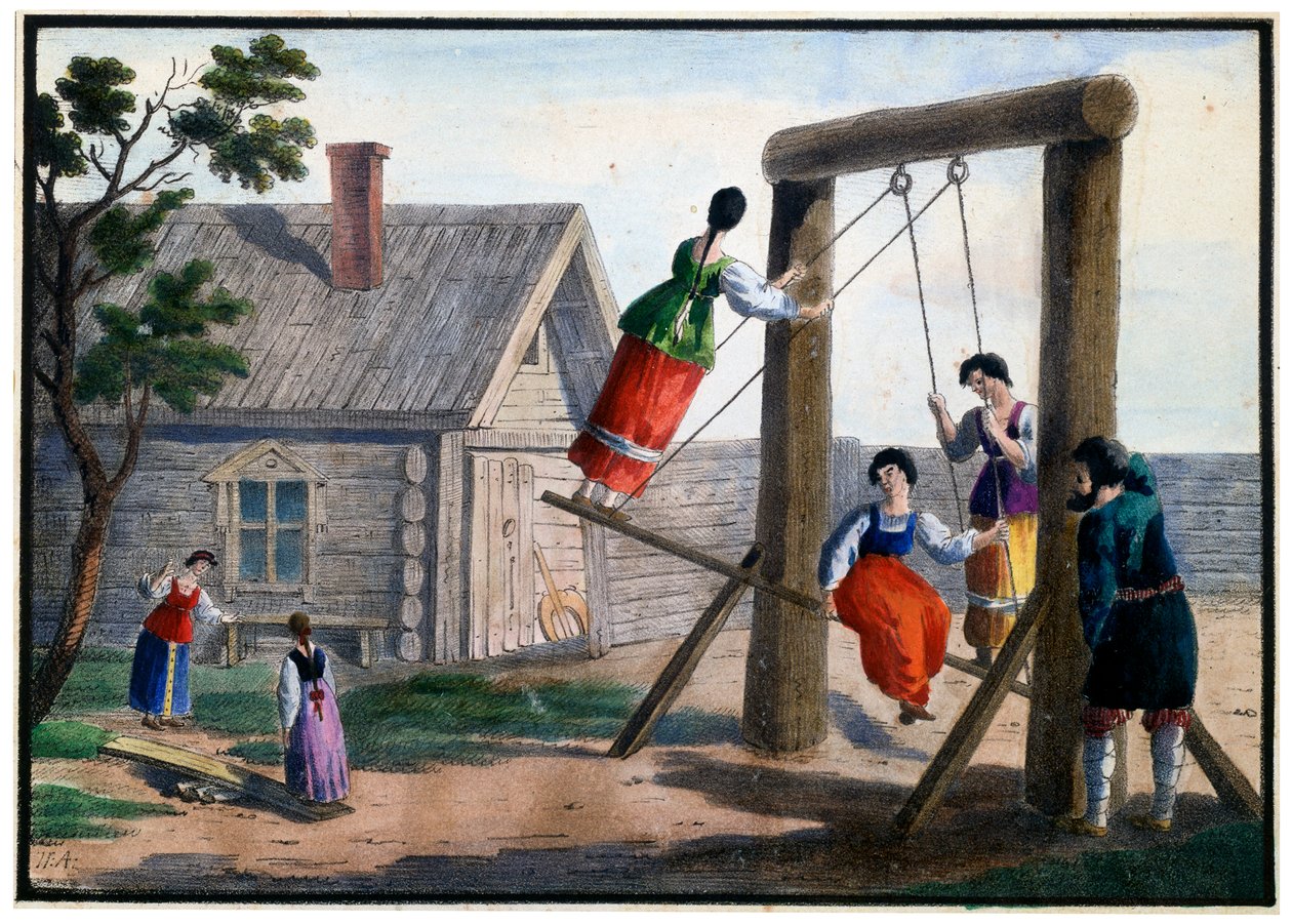 Maalaishuvitukset, 1825. tekijältä Pyotr Alexandrov