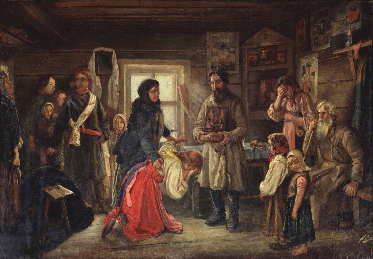 Ennen häitä, 1900-luku tekijältä Pyotr Ivanovich Tselebrovski