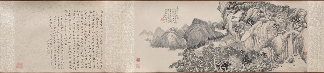 Unelmamatka Tiantai-vuorelle, 1814. tekijältä Qian Du