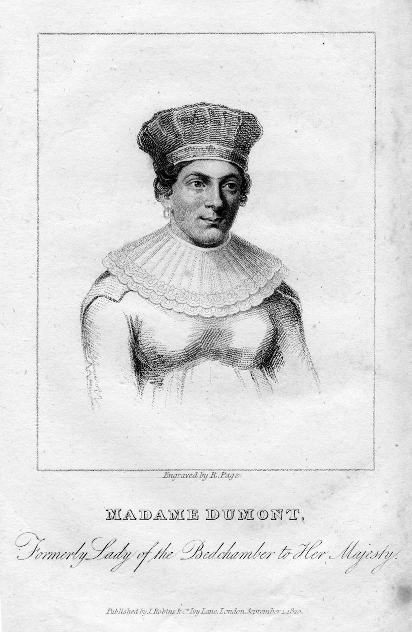 Madame Dumont, 1800-luku. tekijältä R. Page