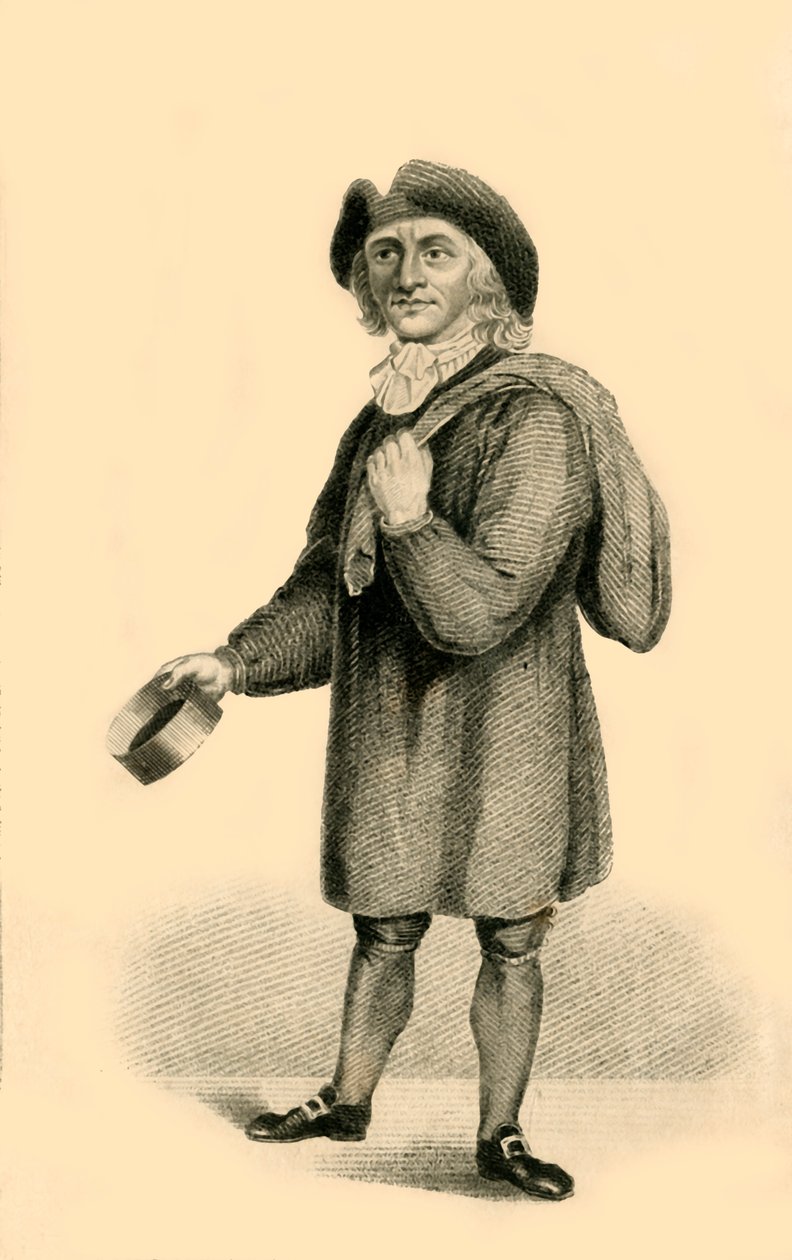 Thomas Britton, Musikaalinen pieni hiilimies, 1821. tekijältä R. Page