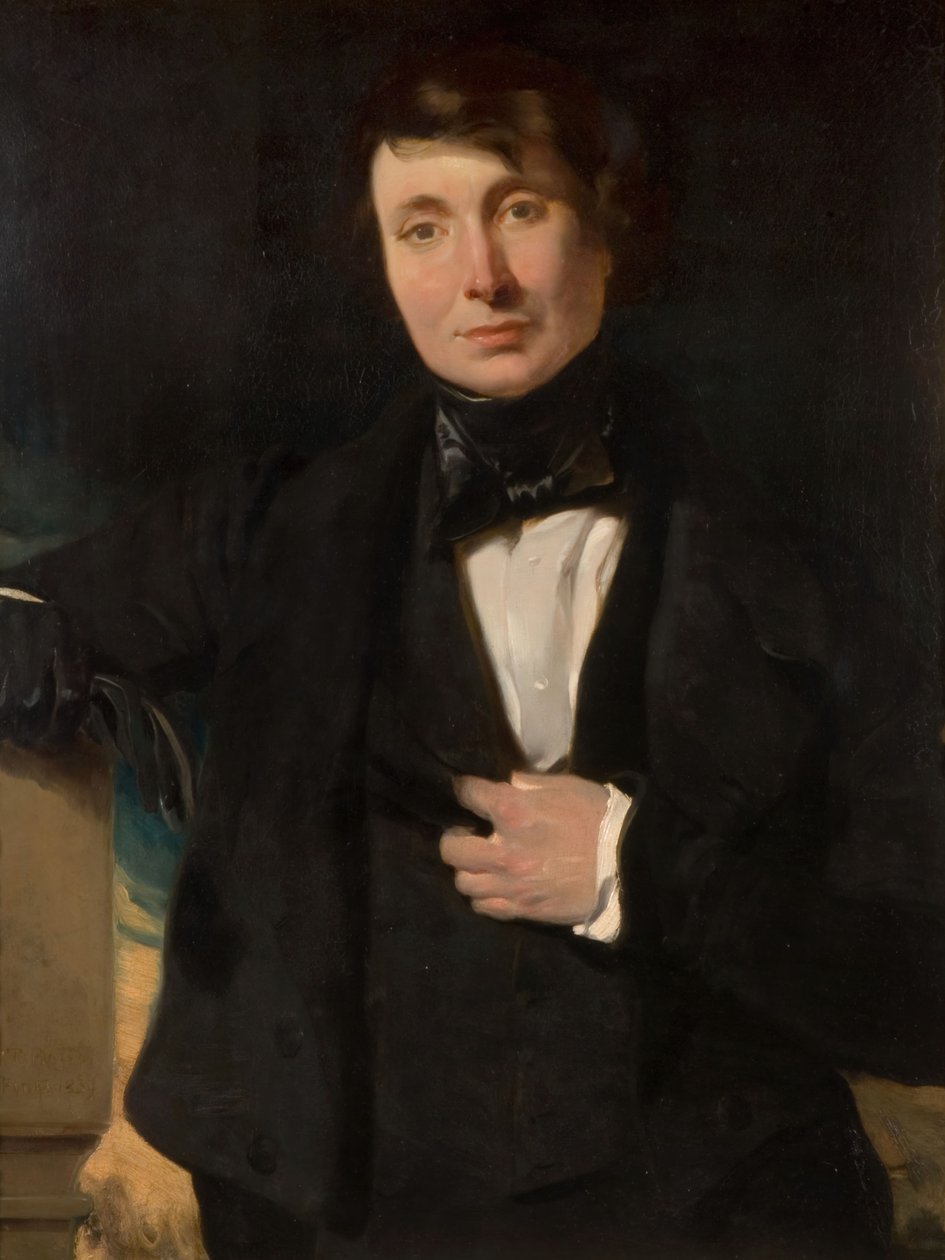 Miehen muotokuva, 1839. tekijältä R. T. Bott