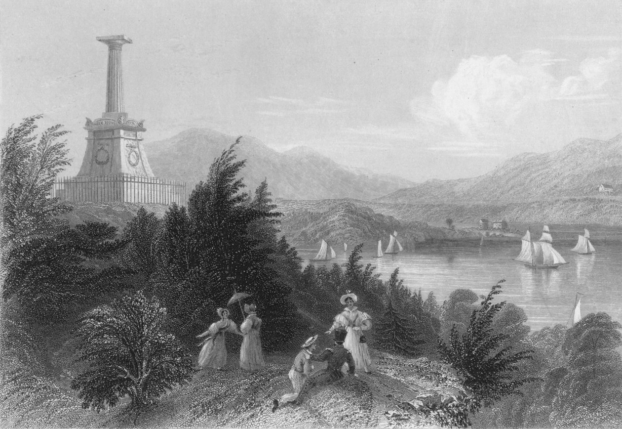 Kosciuskon hauta, 1837. tekijältä R. Young