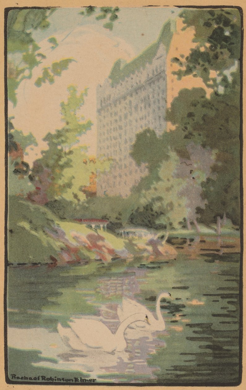 Hotel Plaza de Central Park, 1914. finlandès tekijältä Rachael Robinson Elmer