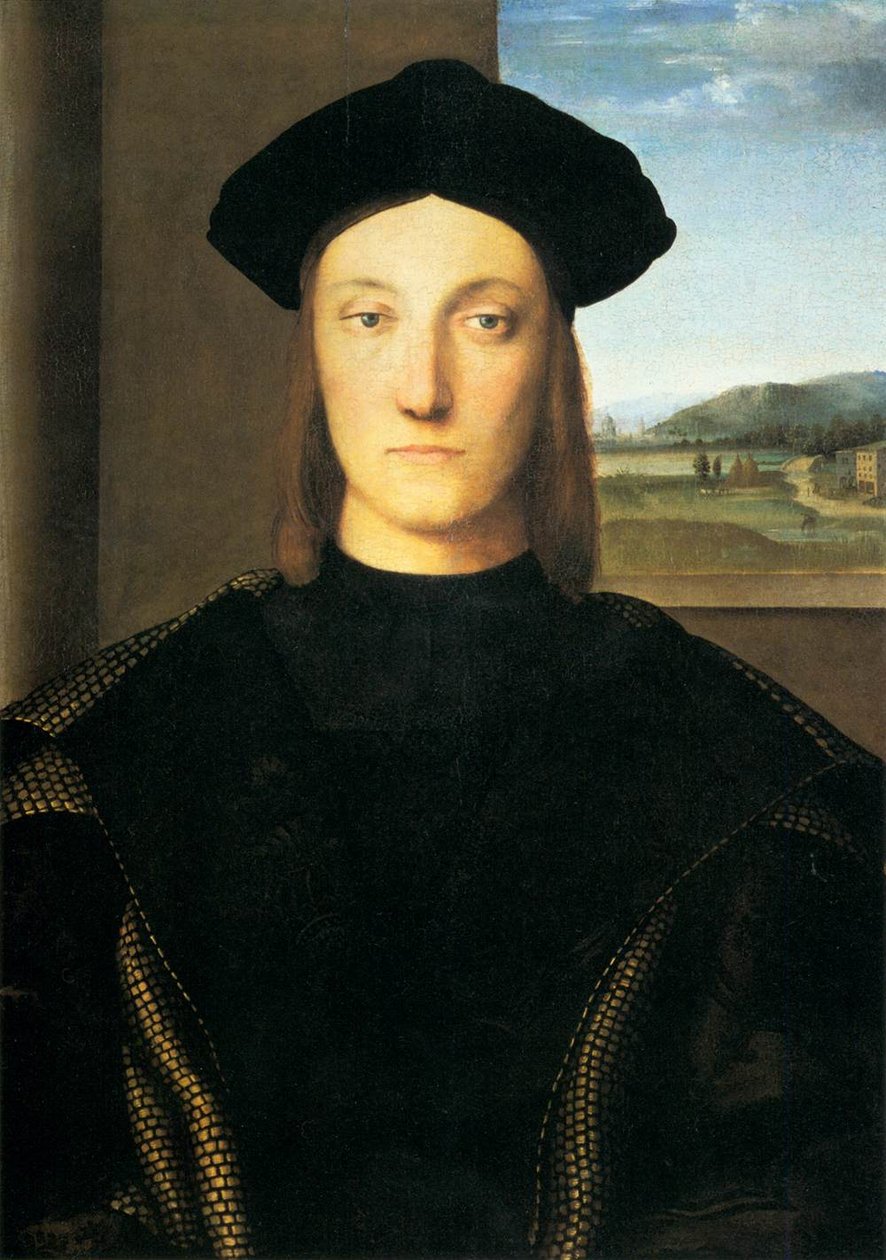 Guidobaldo da Montefeltro tekijältä Raffaello Sanzio Raphael