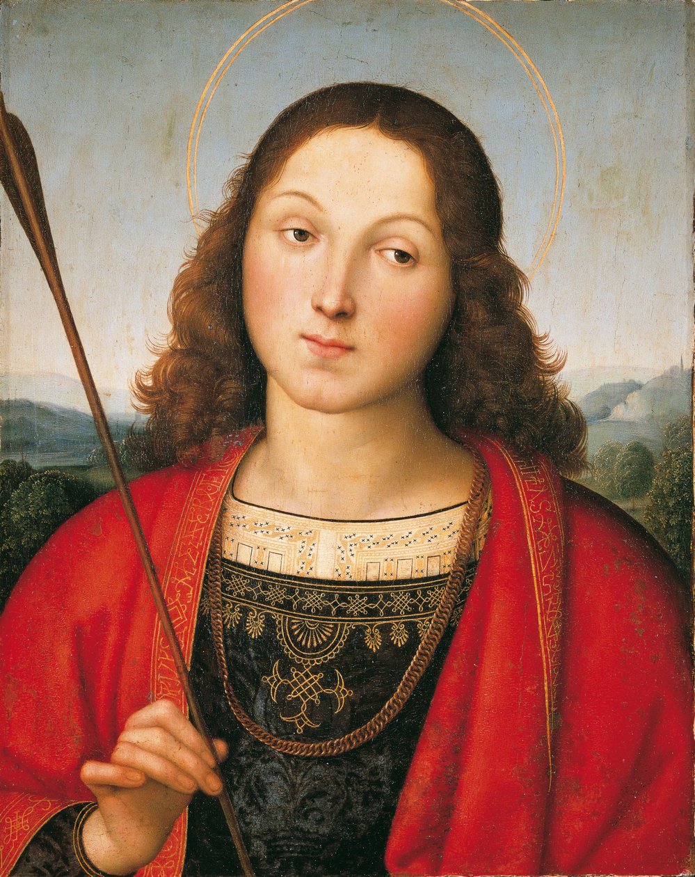 Hl. Sebastian tekijältä Raffaello Sanzio Raphael