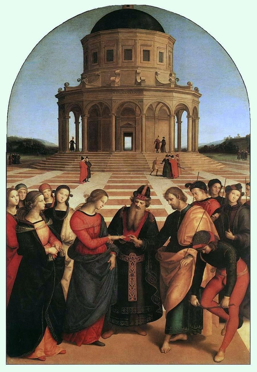 Sposalizio tekijältä Raffaello Sanzio Raphael