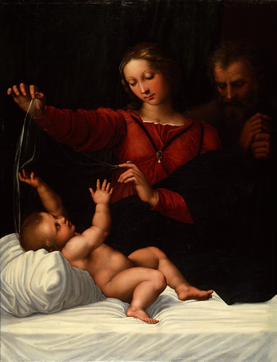 Pyhä perhe tekijältä Raffaello Sanzio Raphael