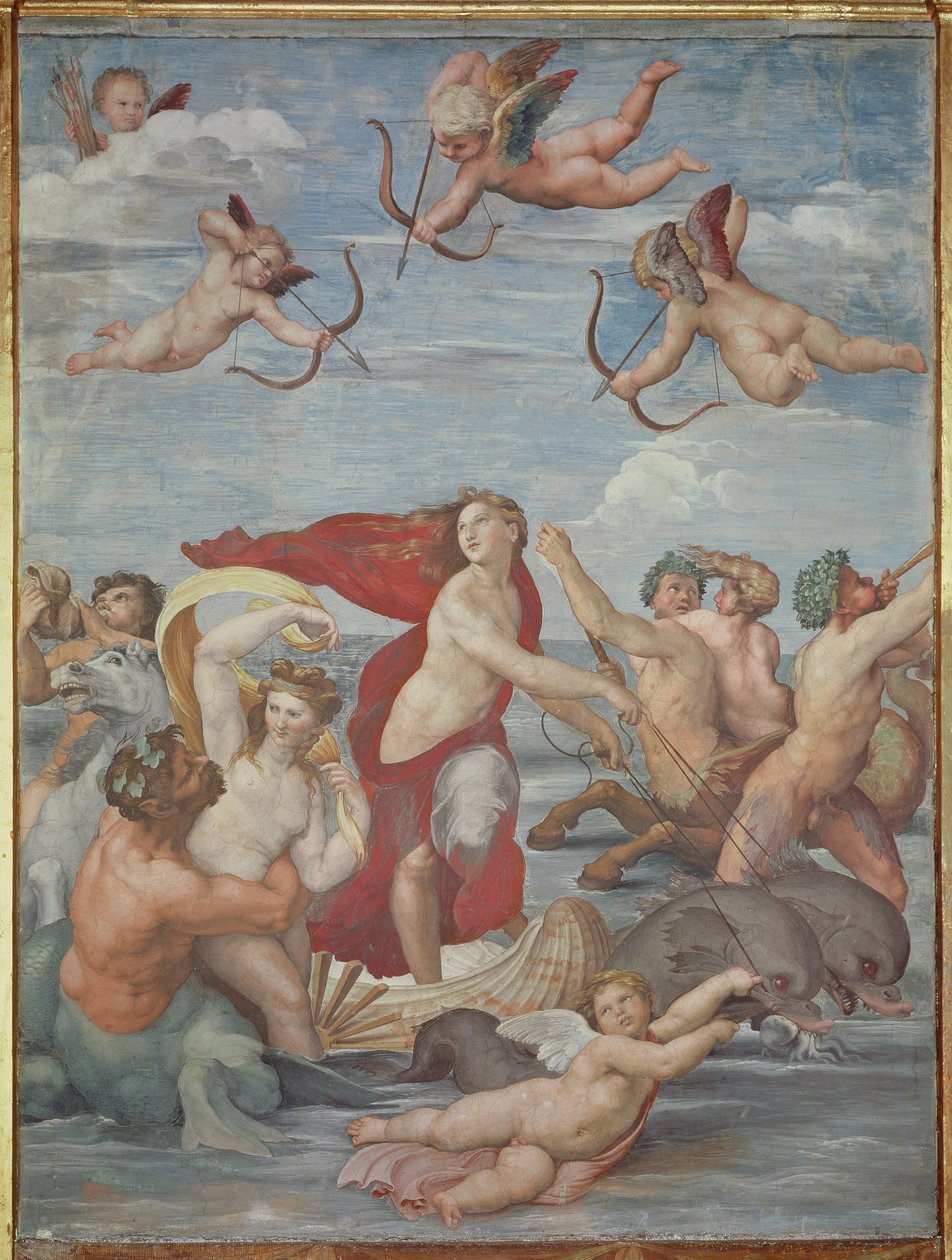 Galatean voitto, 1512-1414 tekijältä Raffaello Sanzio Raphael