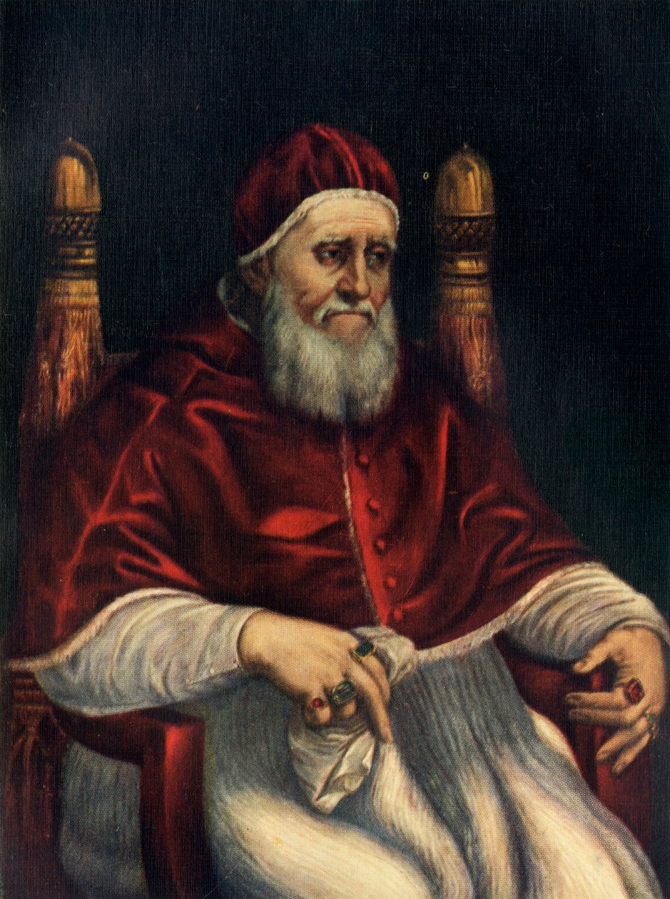 Paavi Julius II, c1512, c1912 tekijältä Raffaello Sanzio Raphael