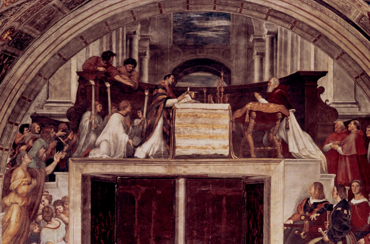 Messu Bolsenassa, 1512 tekijältä Raffaello Sanzio Raphael