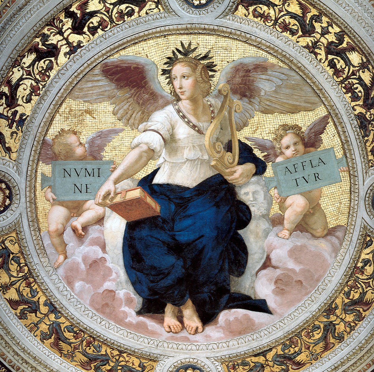 Runous. Segnaturan huone, 1508 tekijältä Raffaello Sanzio Raphael