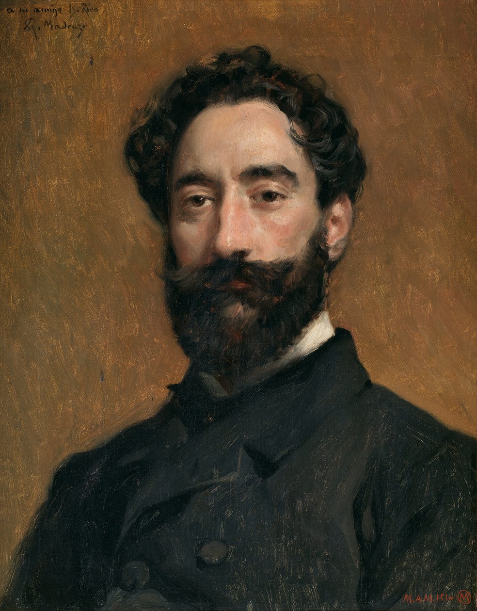 El Grabador Bernardo Rico tekijältä Raimundo de Madrazo y Garreta