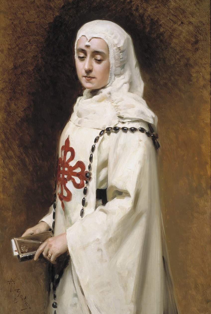 Retrato de María Guerrero ja Doña Inés tekijältä Raimundo de Madrazo y Garreta