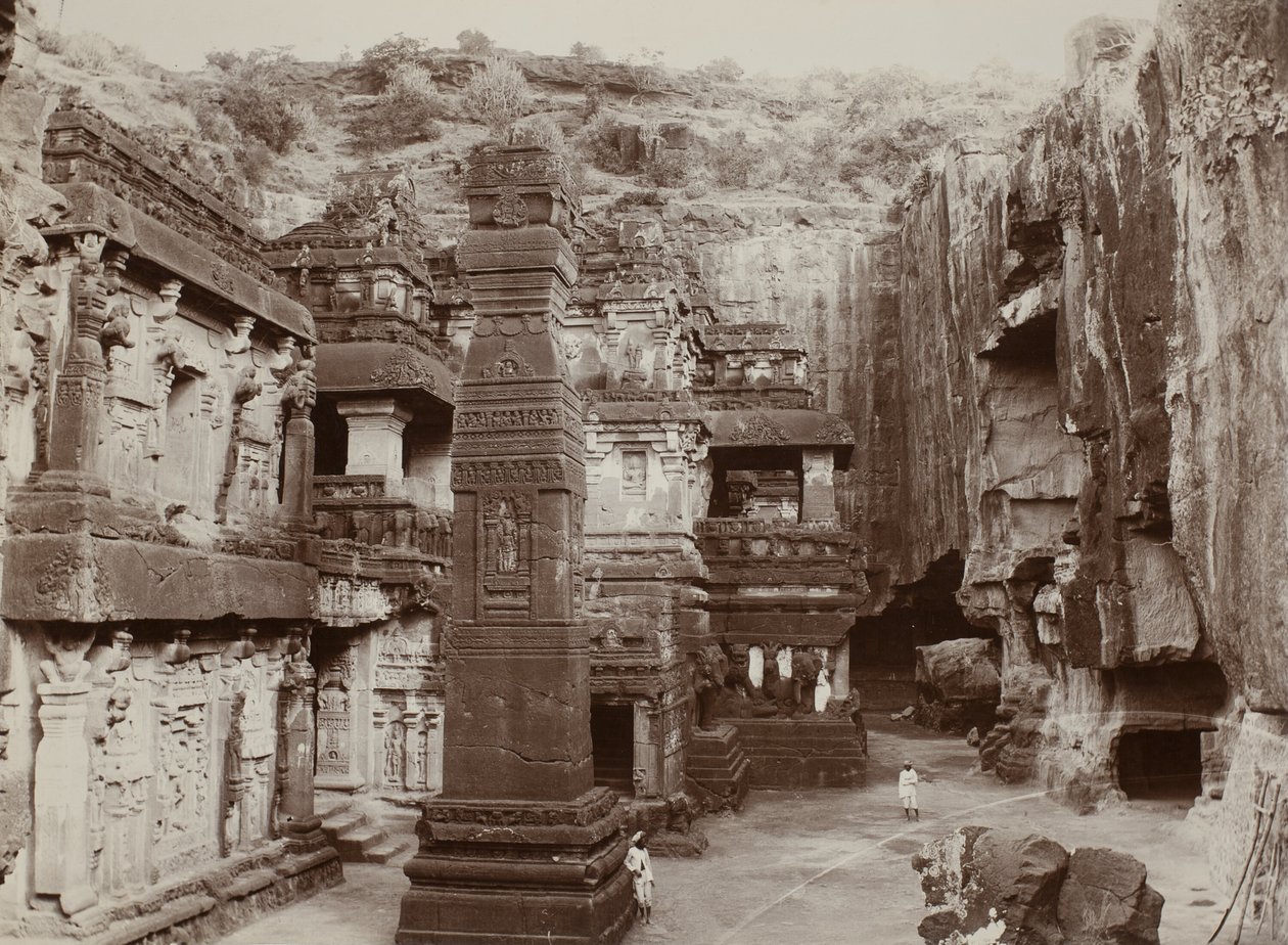 Khalias Rock-Hakattu temppeli, Ellora tekijältä Raja Deen Dayal