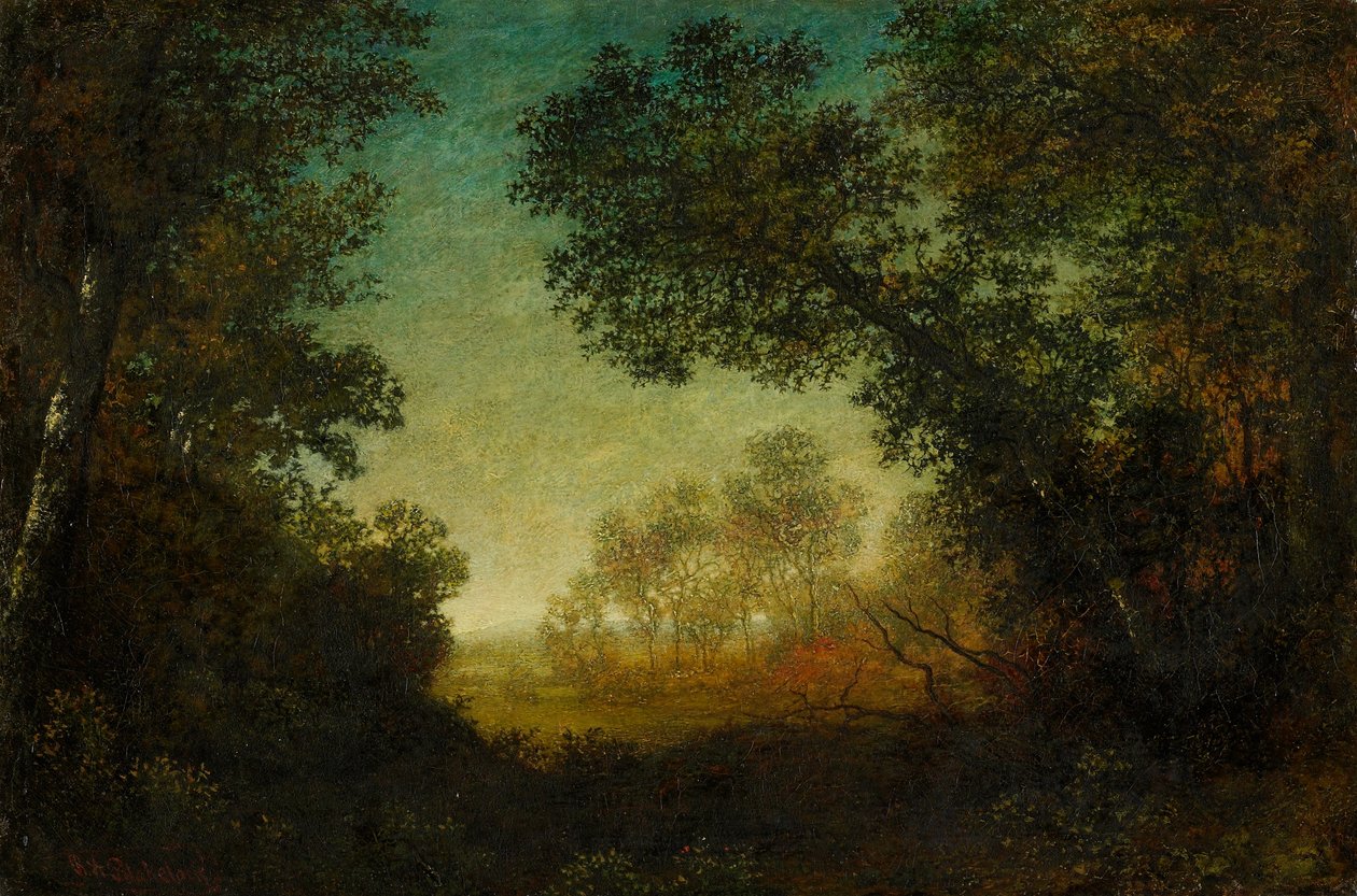 Vista, noin 1890 tekijältä Ralph Albert Blakelock
