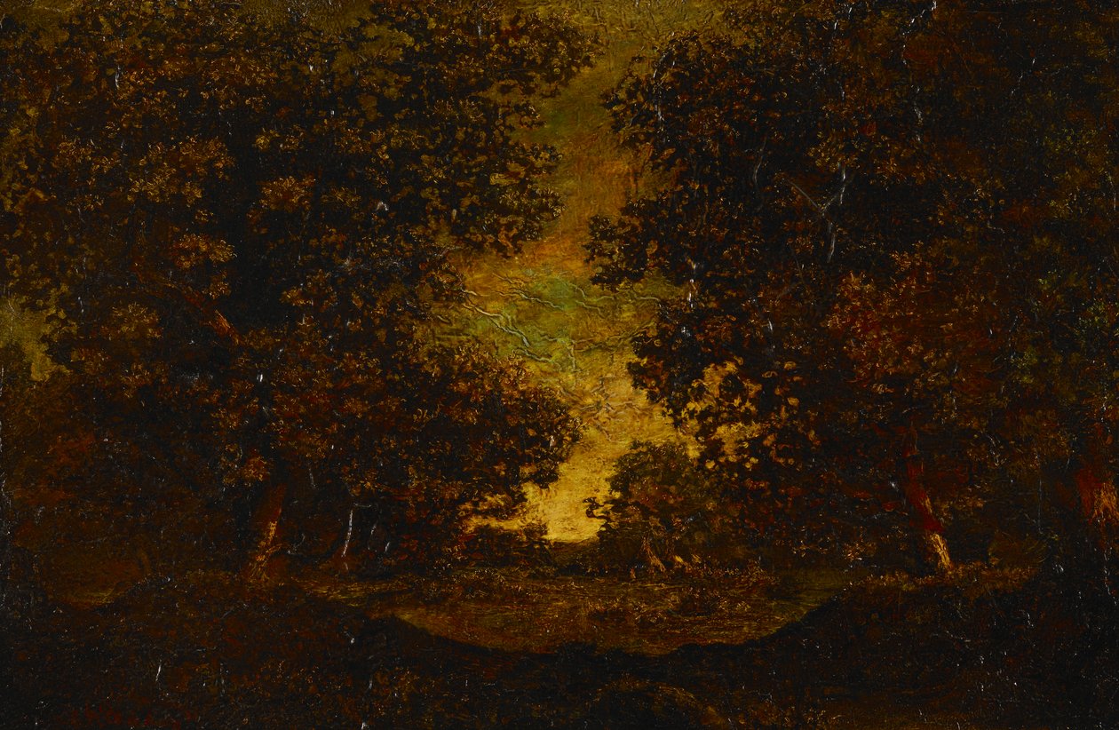Myöhäisiltapäivä tekijältä Ralph Albert Blakelock