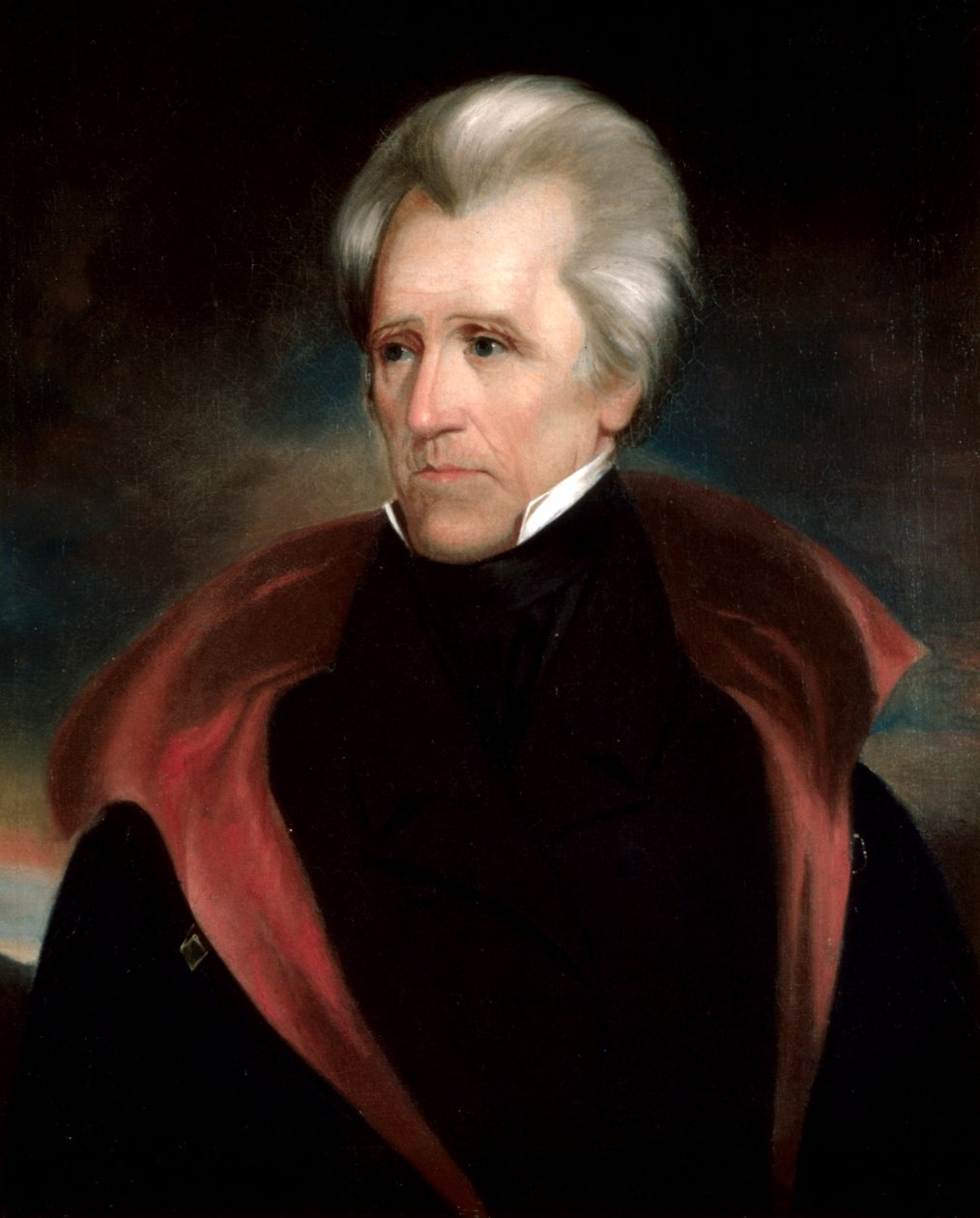 Andrew Jacksonin pää (rajattu) tekijältä Ralph Eleaser Whiteside Earl