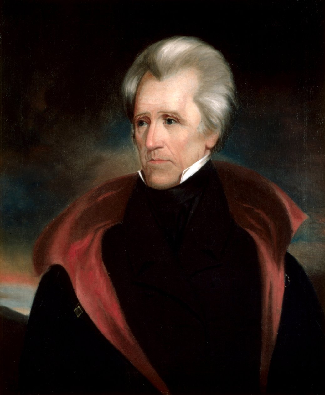Andrew jacksonin pää tekijältä Ralph Eleaser Whiteside Earl