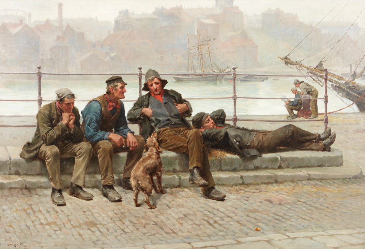 Työtön, 1888 tekijältä Ralph Hedley