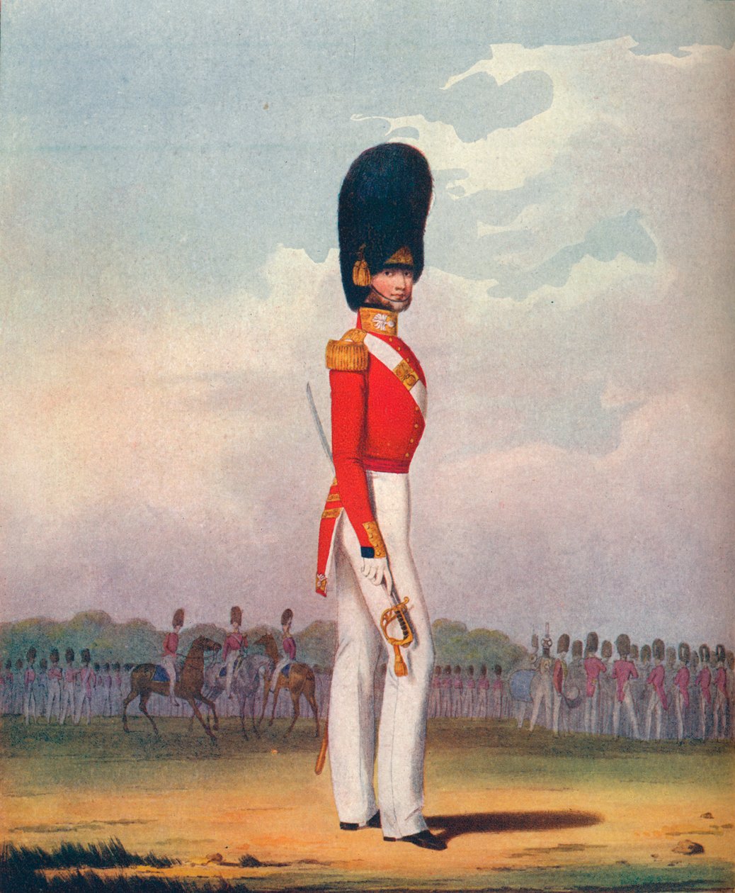 "Officer, Grenadier Guards", 1800-luku 1909 tekijältä Ralph Nevill