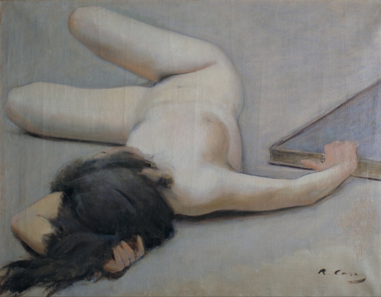 Nainen alasti tekijältä Ramon Casas i Carbo