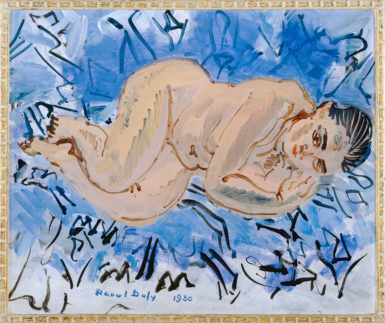 Nainen alasti tekijältä Raoul Dufy