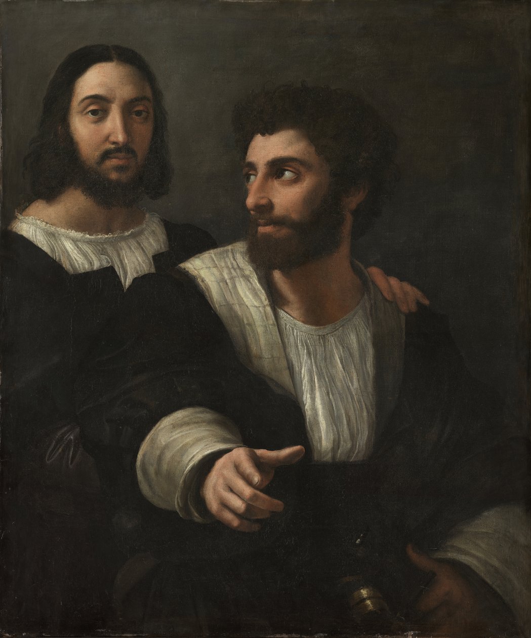 Muotokuva taiteesta avec un ami tekijältä Raffaello Sanzio Raphael