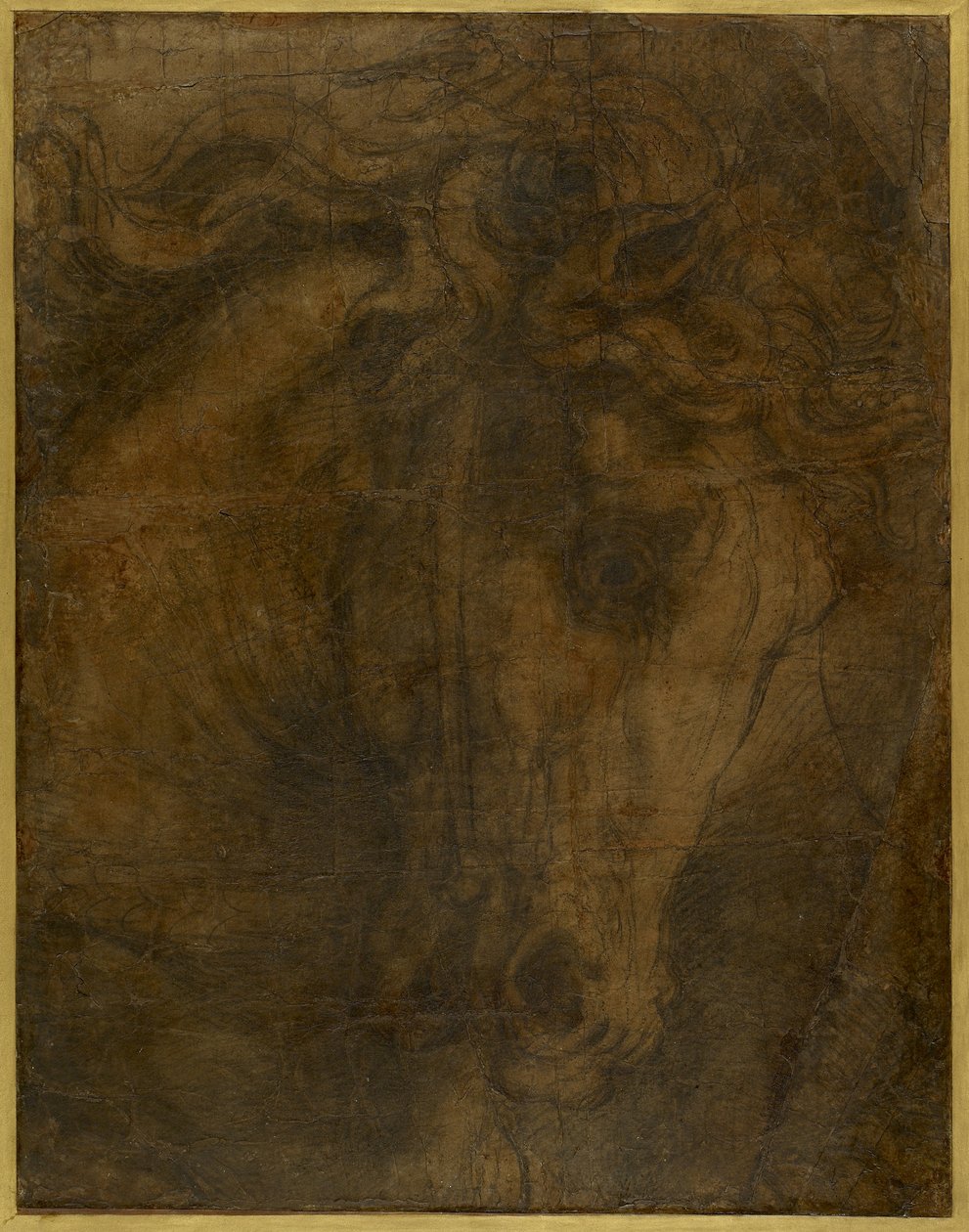 Hevosen pää, WA1846.197 tekijältä Raffaello Sanzio Raphael