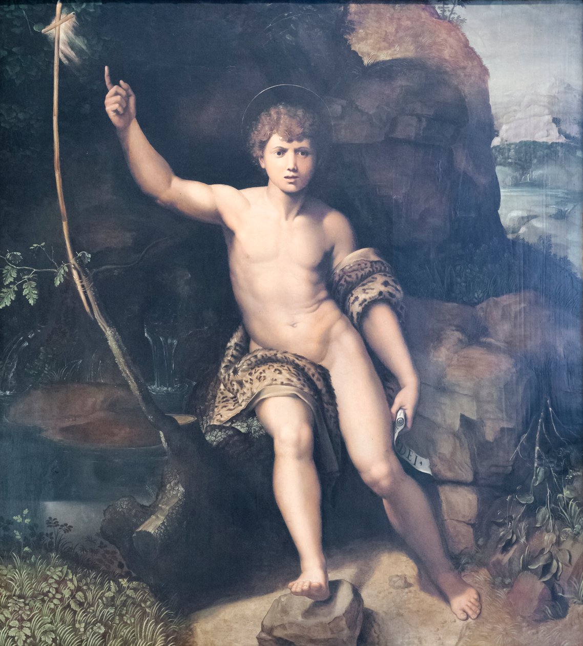 Pyhä Johannes Kastaja tekijältä Raphael (1483 1520) (after)