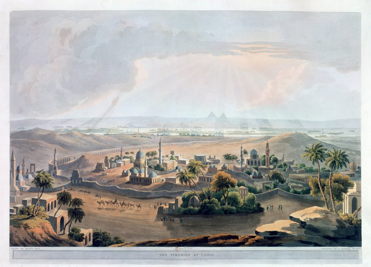 "Kairon pyramidit", 1809 tekijältä Rawle