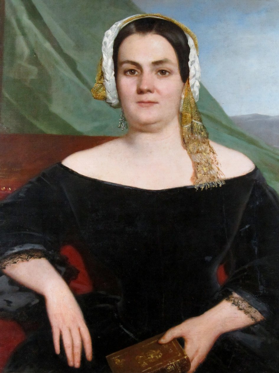 Doña Maria del Carmen Dolores Mackenna ja Vicuña tekijältä Raymond Auguste Quinsac Monvoisin
