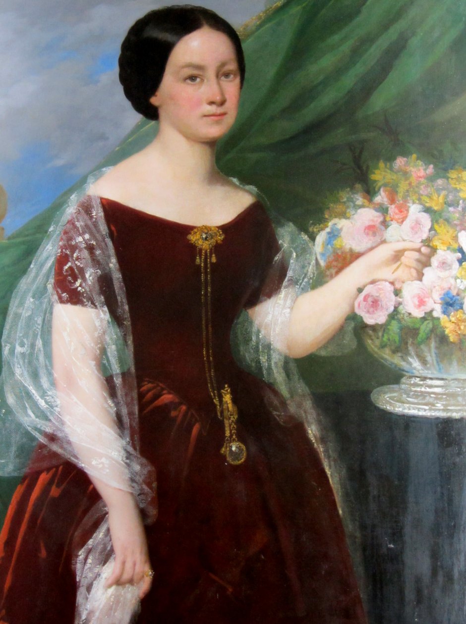 Doña Mercedez Herrera Molina tekijältä Raymond Auguste Quinsac Monvoisin
