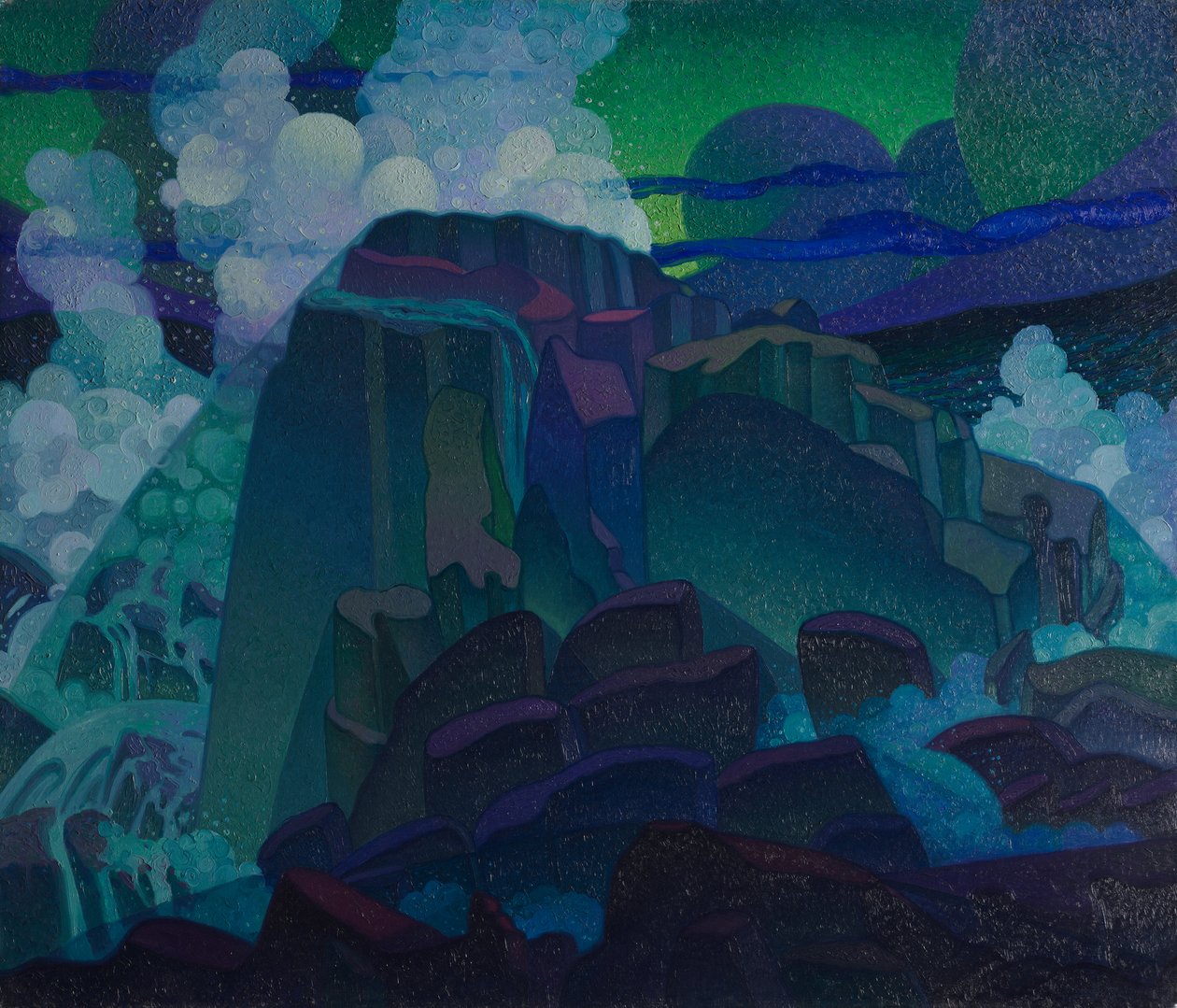 Rock merellä tekijältä Raymond Jonson