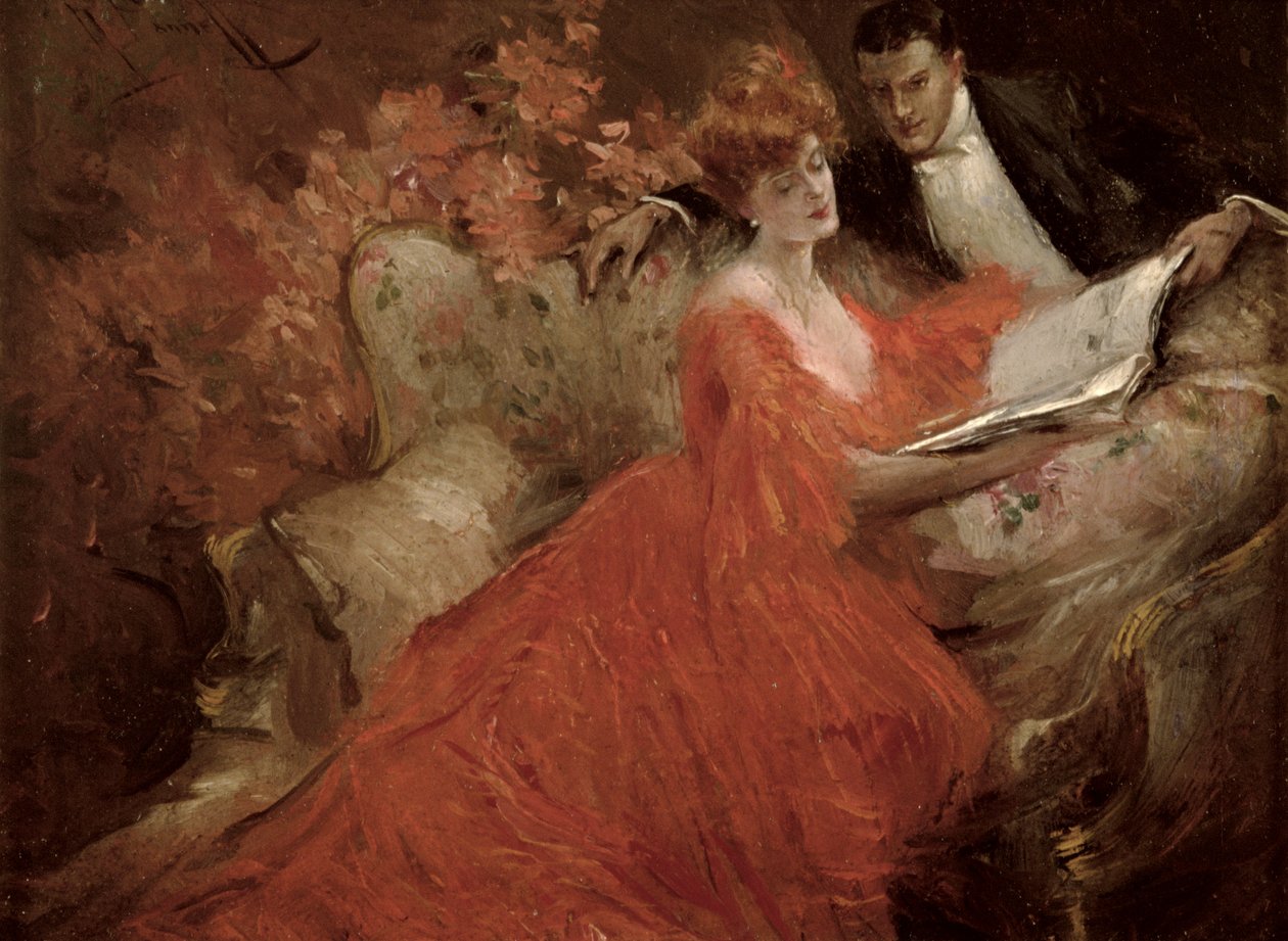 Flirttailu, 1910 tekijältä Reginald Pannett