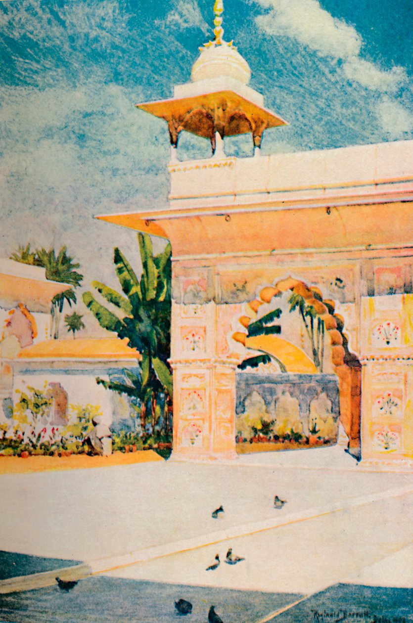 Diwan-i-Khas, Delhi, 1913 tekijältä Reginald Barratt