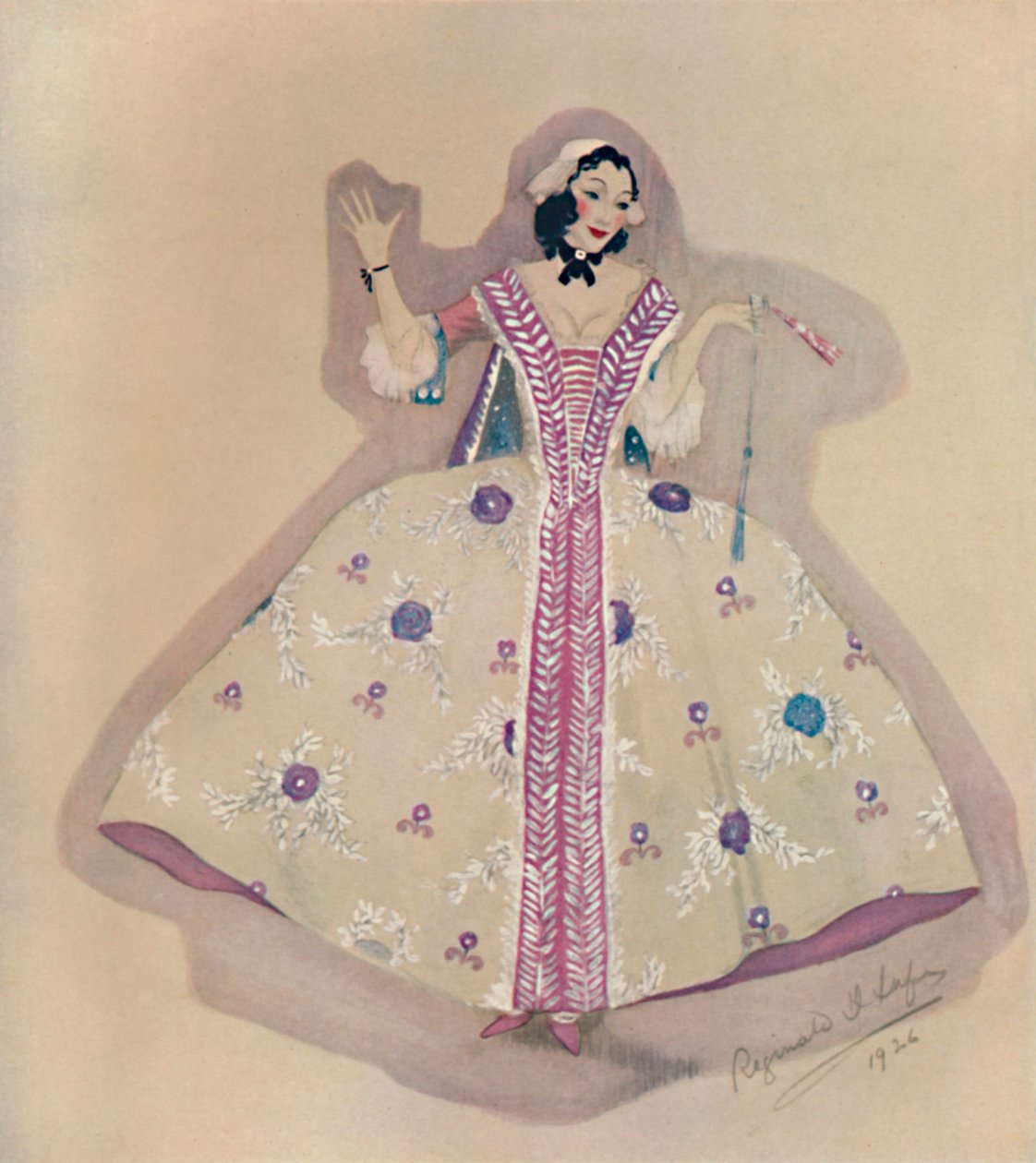 "Pukusuunnittelu", 1926, 1927 tekijältä Reginald Leefe