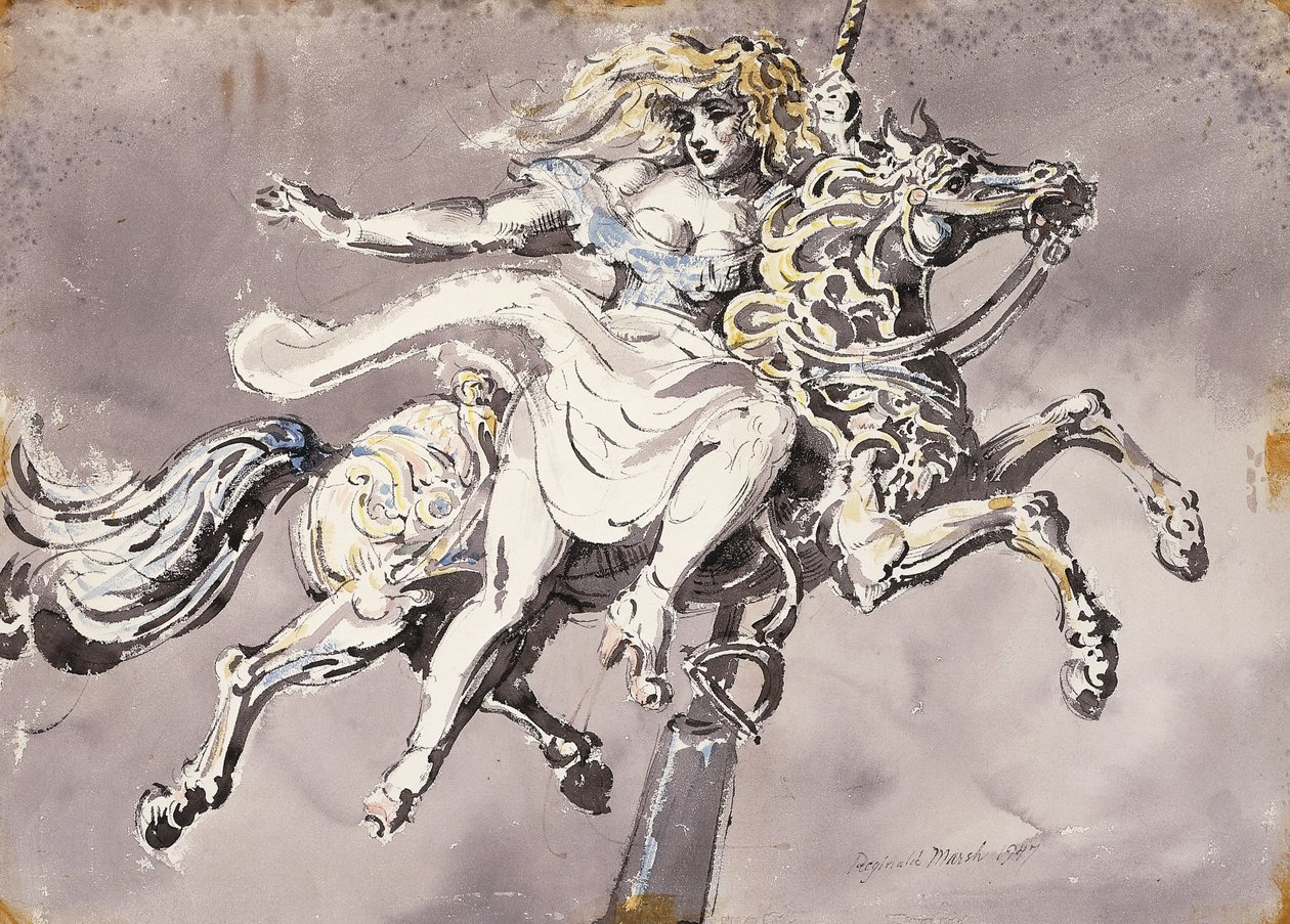Karuselli tekijältä Reginald Marsh