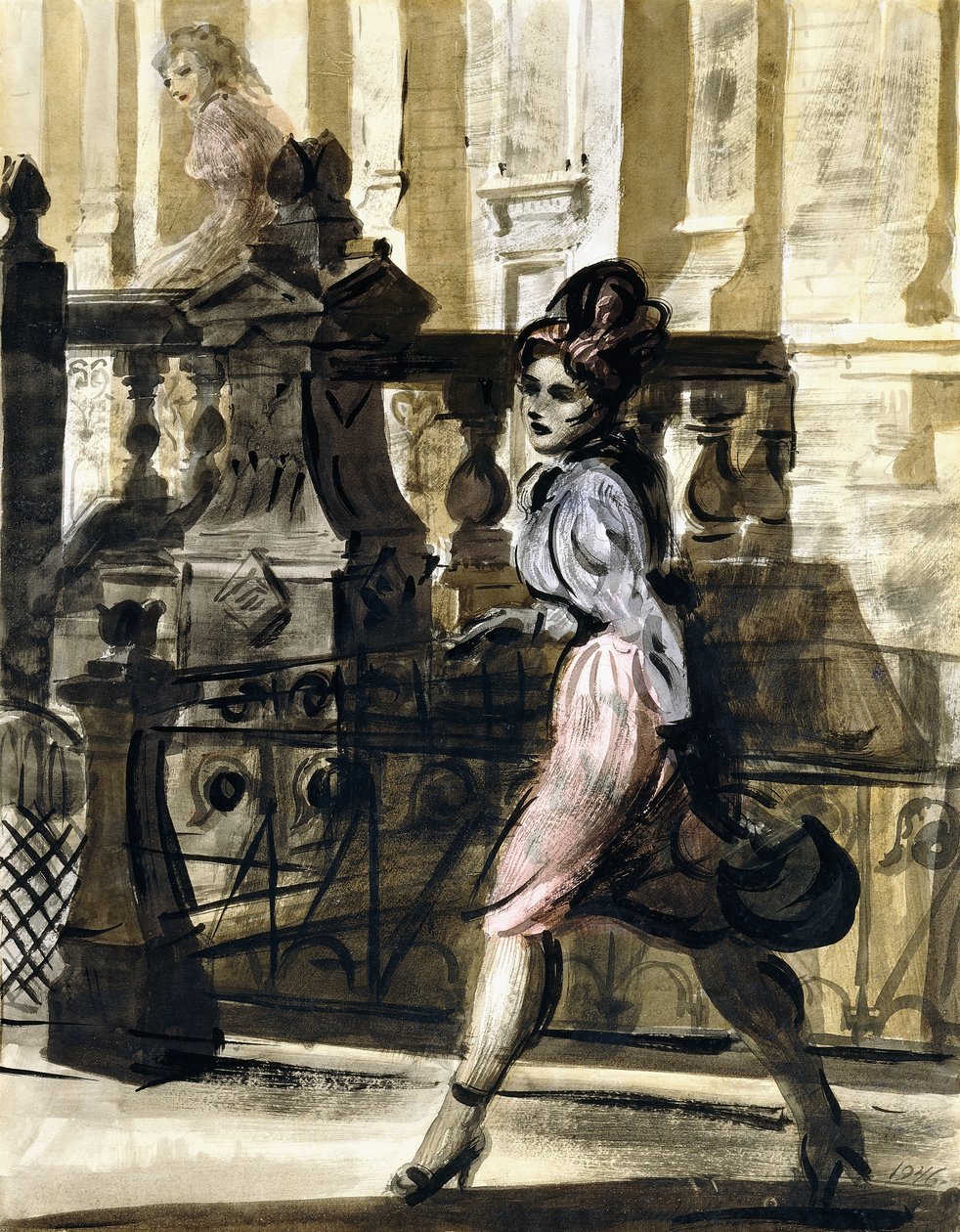 Keskustan kävely tekijältä Reginald Marsh