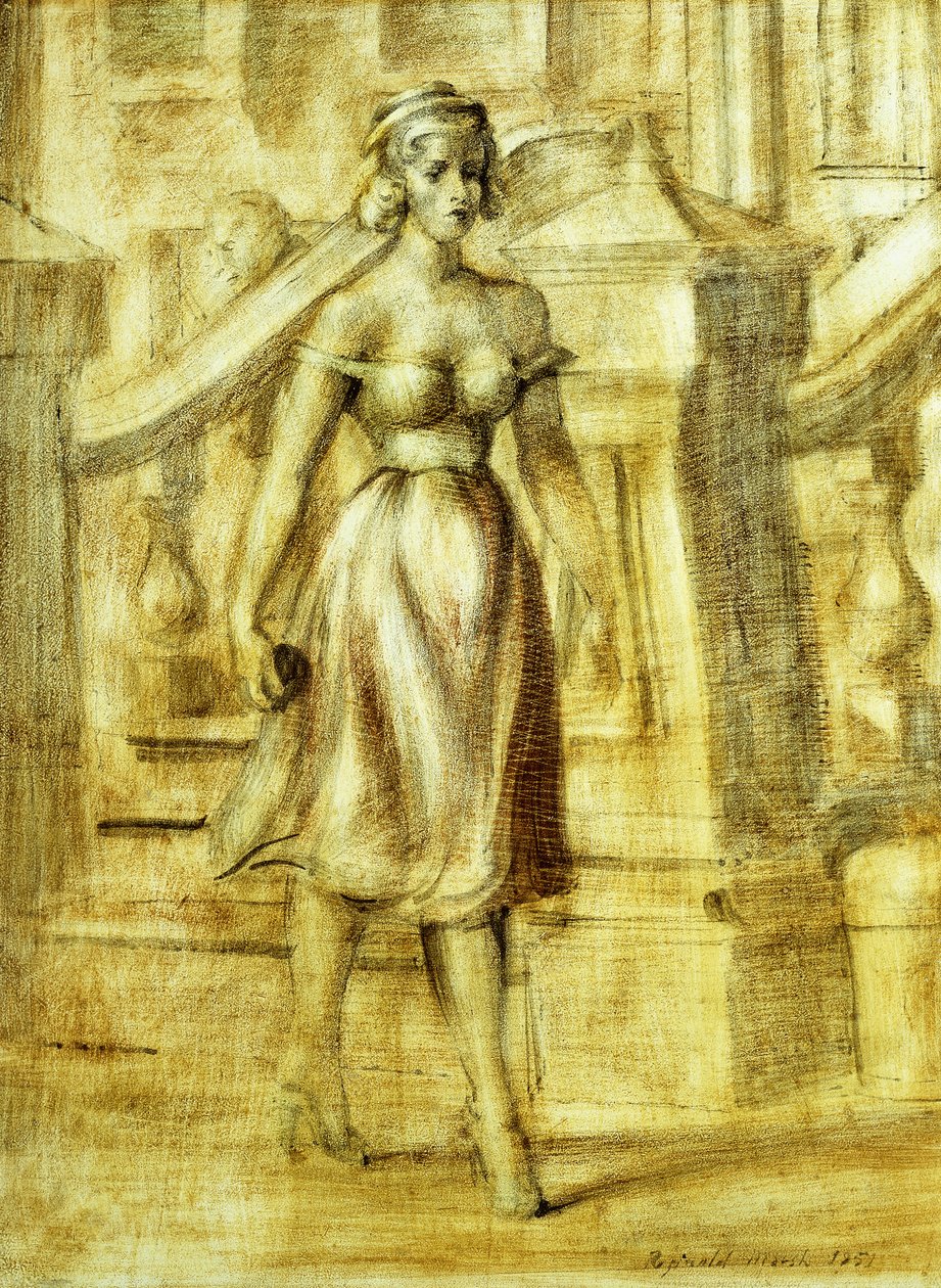 Lady Strolling: Kaksoismaalaus tekijältä Reginald Marsh