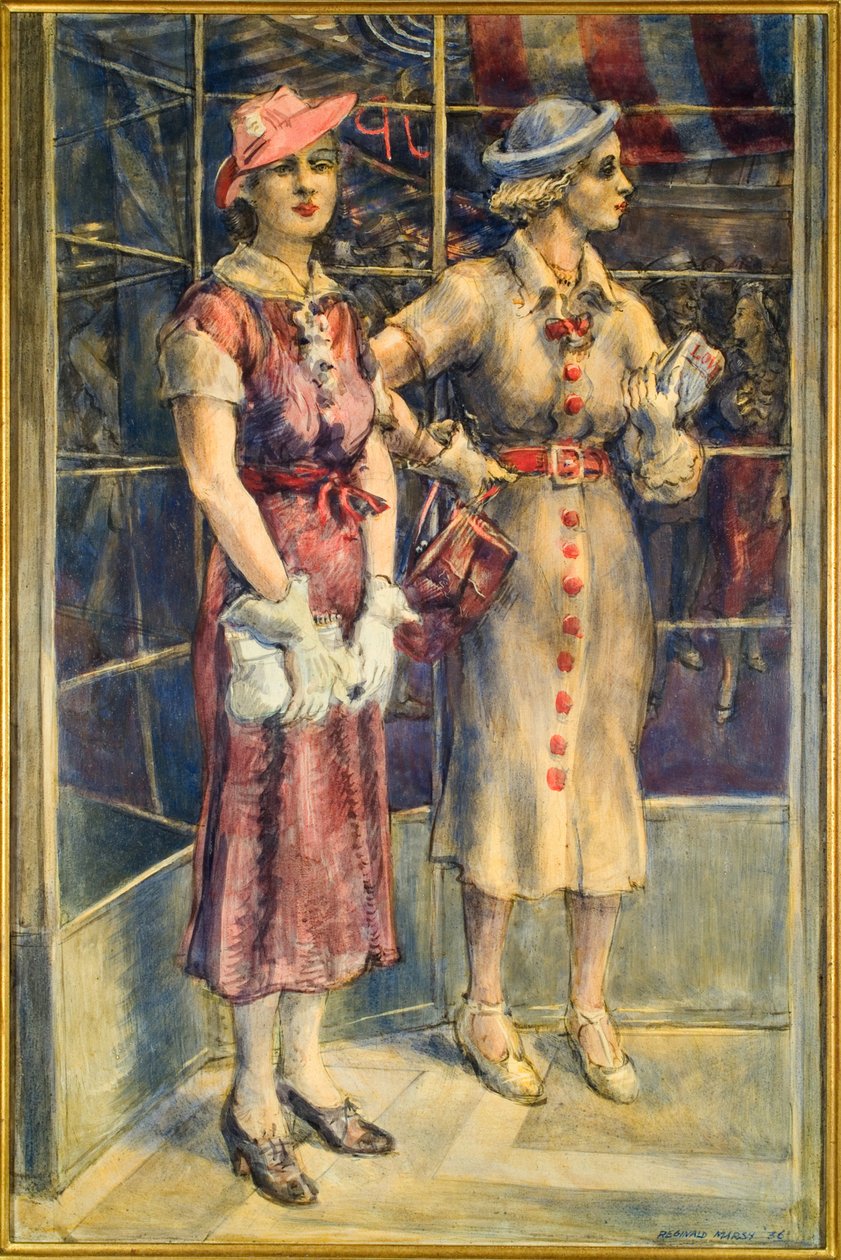 Punaiset painikkeet tekijältä Reginald Marsh