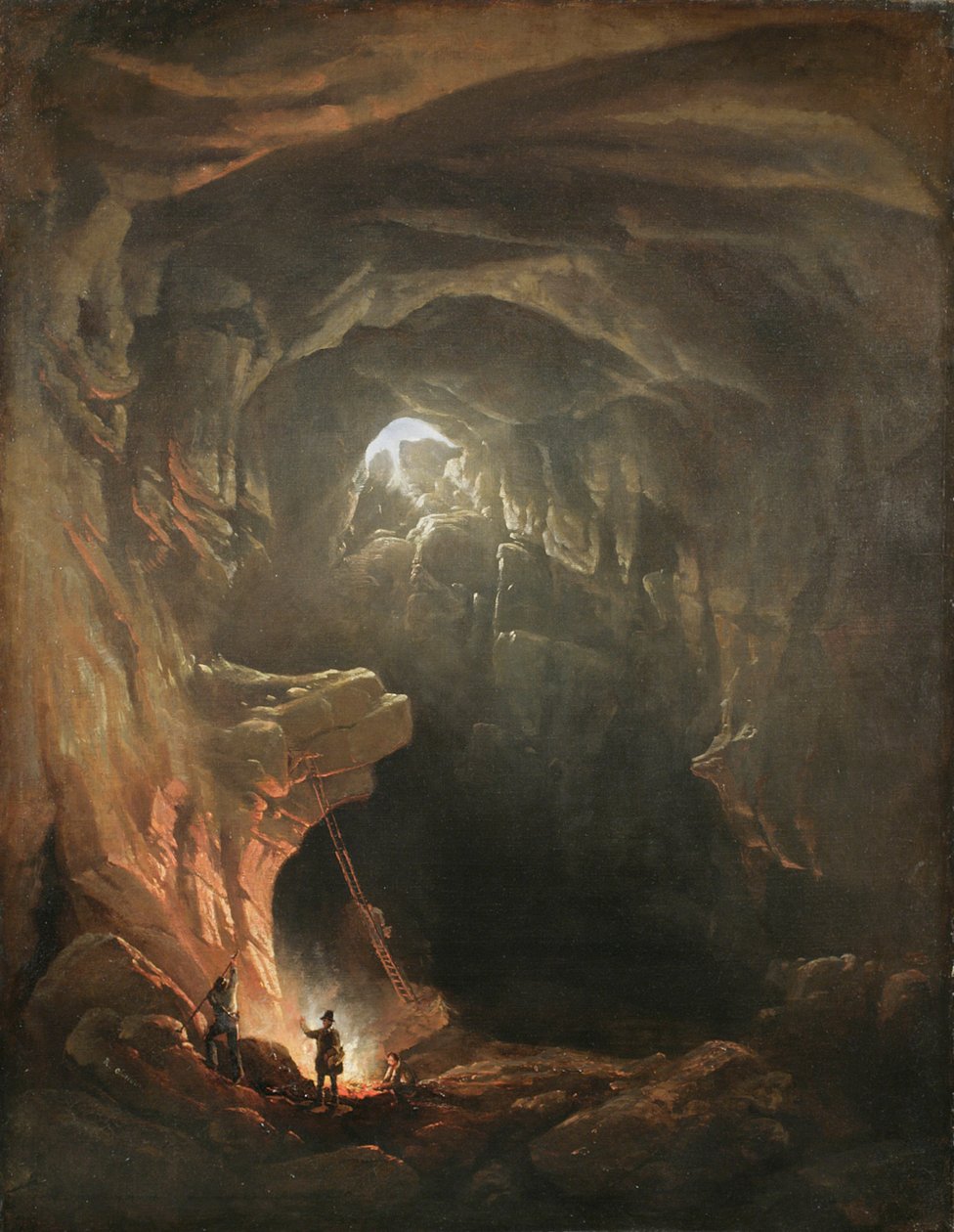 Mammoth Cave, Kentucky, 1843 tekijältä Regis Francis Gignoux