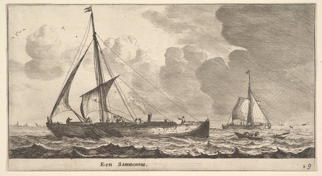 Samouralainen, 1600-luku. tekijältä Reinier Zeeman