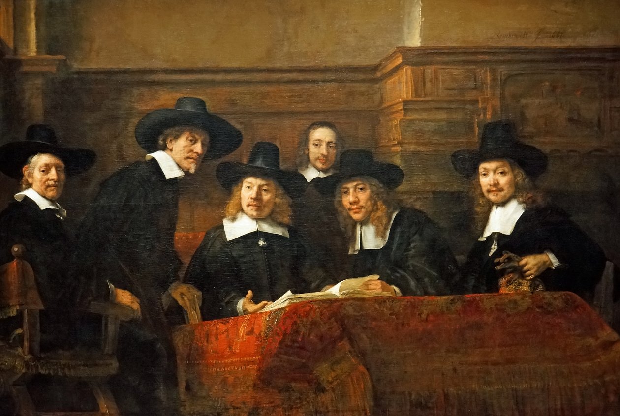 Syndics tekijältä Rembrandt van Rijn