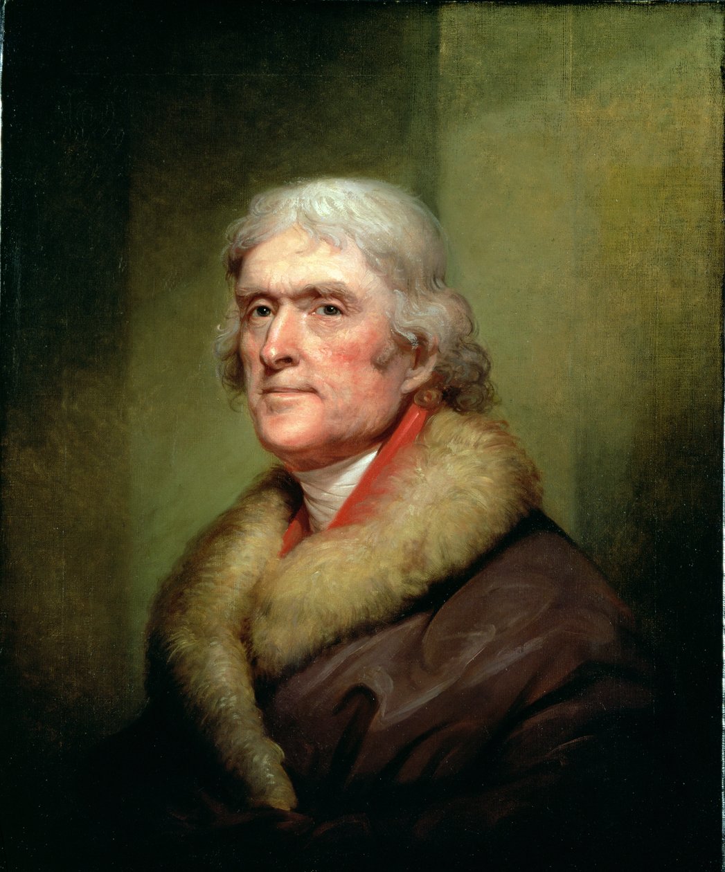 Thomas Jeffersonin muotokuva, 1805 tekijältä Rembrandt Peale